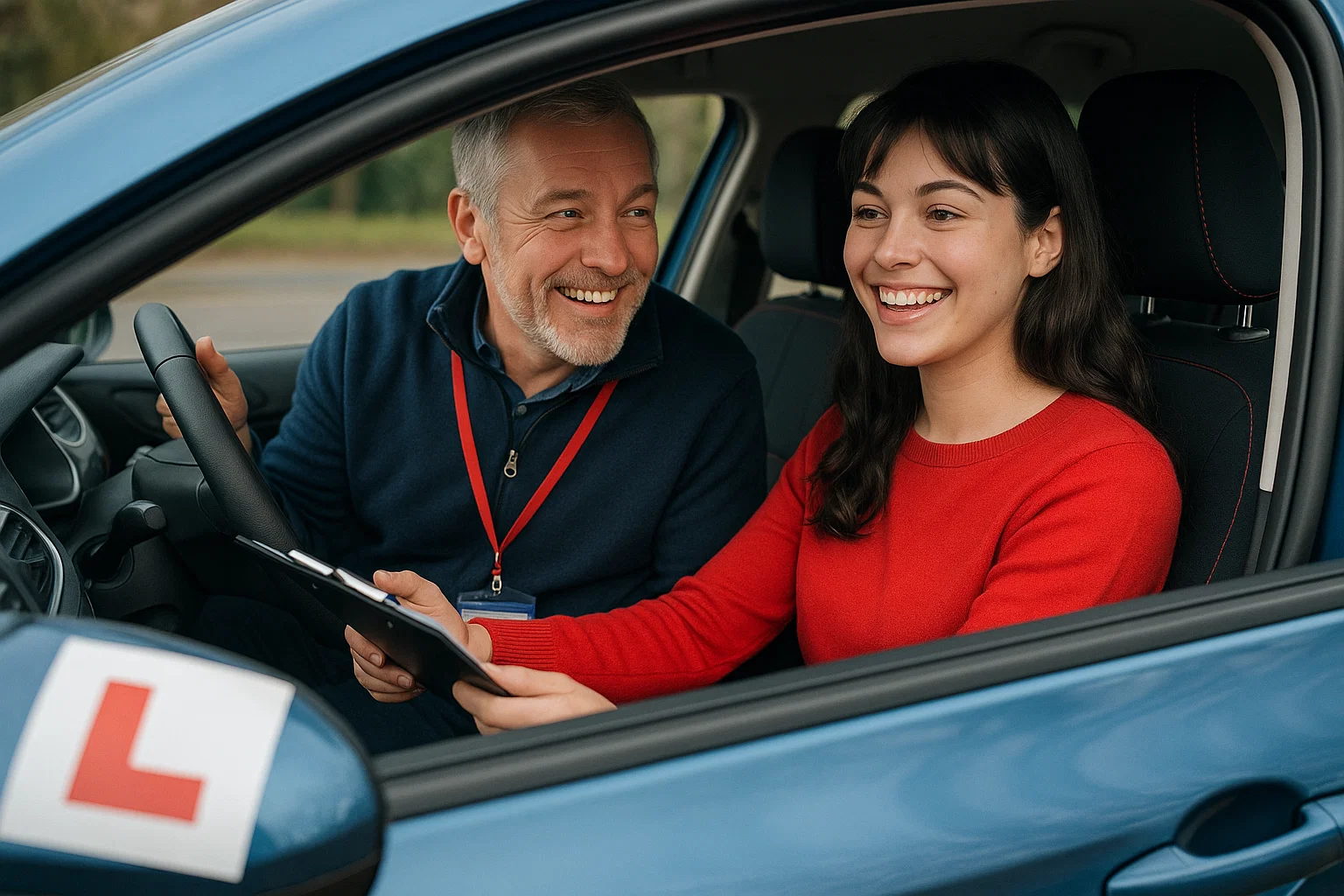 Professional driving instructor